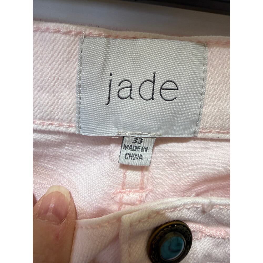 NWT Jade By Johnny Was The Cropped Baby Boot Cut Denim Jean Size 33 - Picture 8 of 14